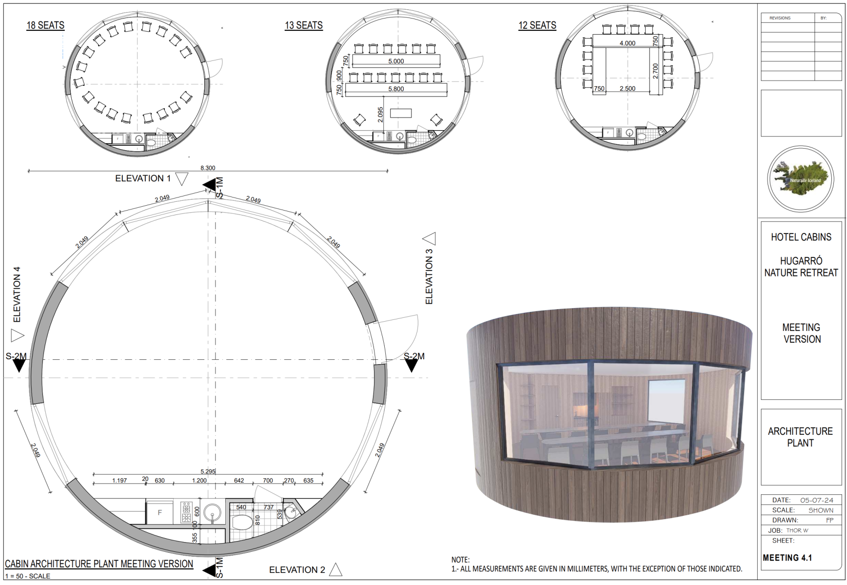 Meeting cabins Meeting cabins