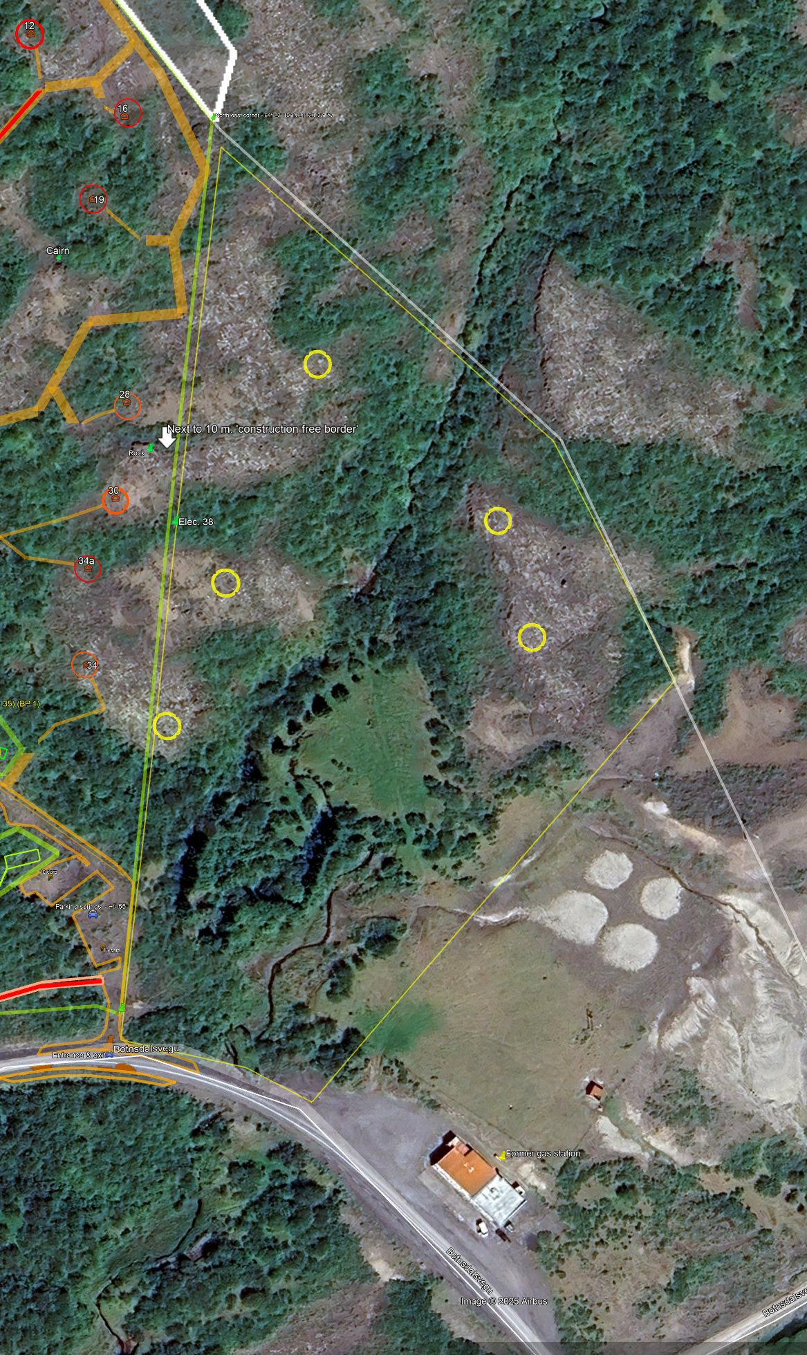 Extra potential cabin on Petur's land